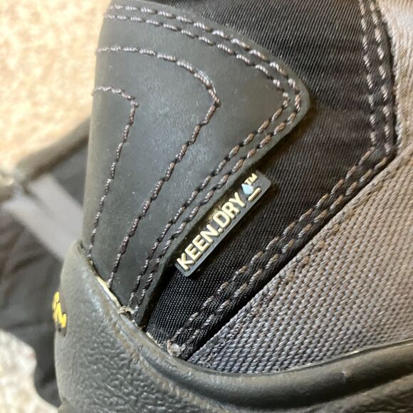 Keen Womens Boot Sz 5 Keen Dry Warm Thermal Quilted Waterproof Snow Winter Black - Picture 5 of 10